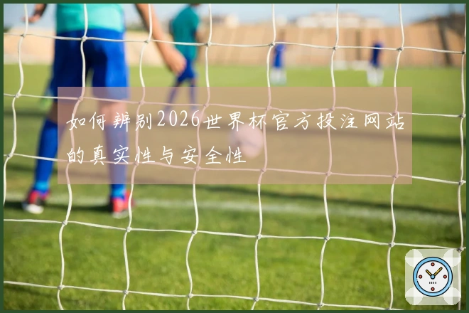 如何辨别2026世界杯官方投注网站的真实性与安全性
